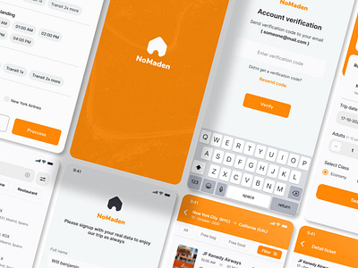 NoMaden - Accommodation UI kit Figma