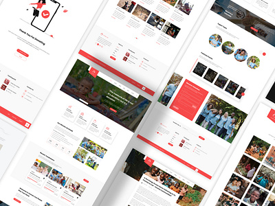 Human Line - Charity Website Figma Template