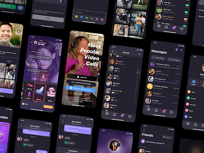 Wesoul - Dark Mode app call chat dark mode gift ios message social video