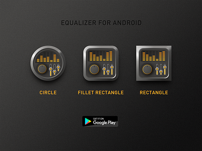 Equalizer For Android [1] andriod app branding icon illustration logo ps ui