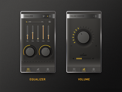 Equalizer For Android [2] andriod app illustration ps typography ui ux