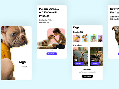 Buy Dogs Mobile Ui