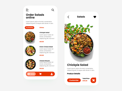 Online food order app