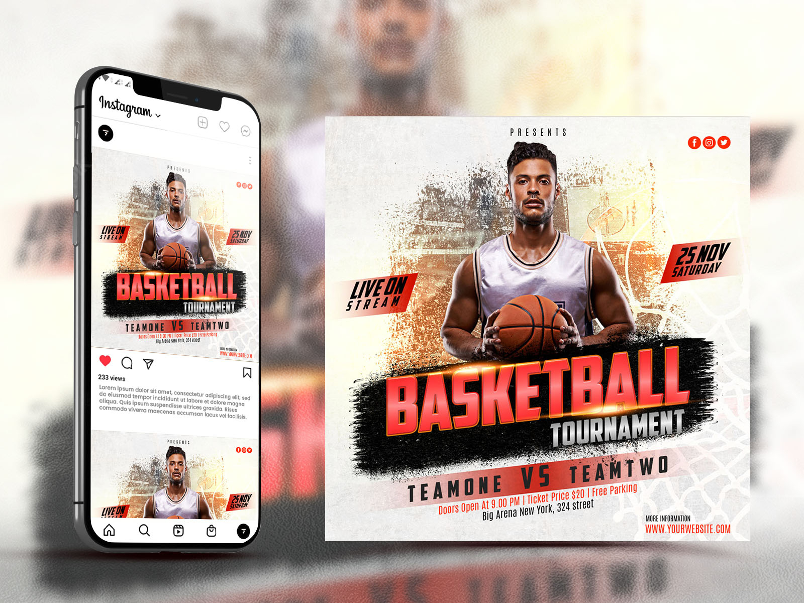 Sport template by Sofyan Tanjung on Dribbble