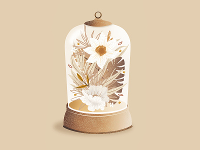 Boha botanic digital draw fleurs flower flowers illustration illustrator instagram plant