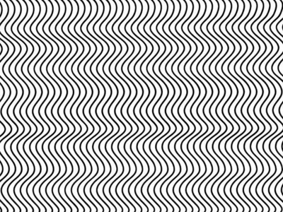 Waves optical illusion waves