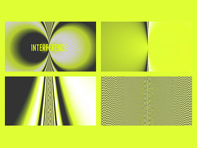 Interference video animation interference video