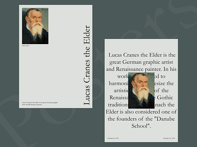 Lucas Cranes the Elder, posters