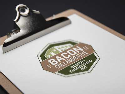 Bacon Collaborative Design+Engineering Inc. Logo Design identity illustration logo design