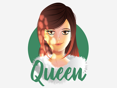 Queen 2nd Ver design illustration vector