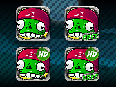 Zombie Game Icons