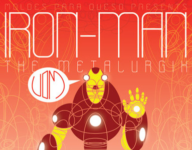 IronMan: The Metalurgic character drawing