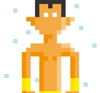 Namor character drawing namor pixel art