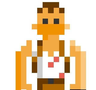 How is this character? art character pixel