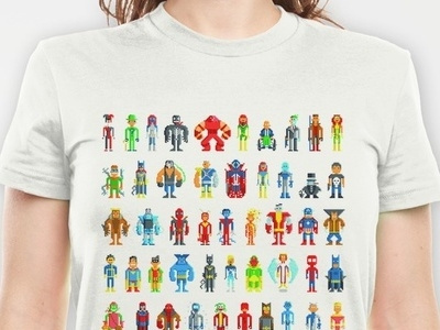 Pixel Heroes T-Shirt