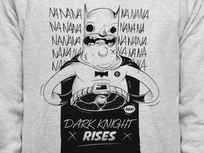 Dark Knight Ouch! Hoody