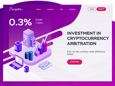 Platform landing page