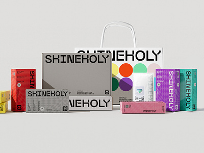 shineholy brand packaging design