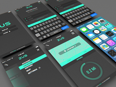 Zus - Mobile App Ui Screens