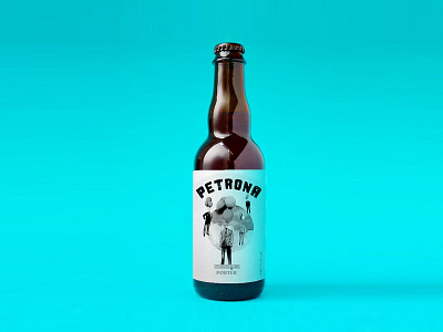 Petrona beer beer label