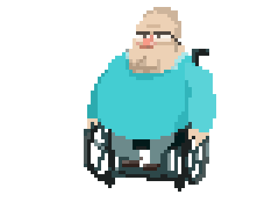 My first "animated" pixel art