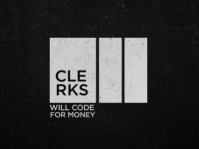 Clerks LOGO ckrauss clerks code coding design logo logotype nihokrauss