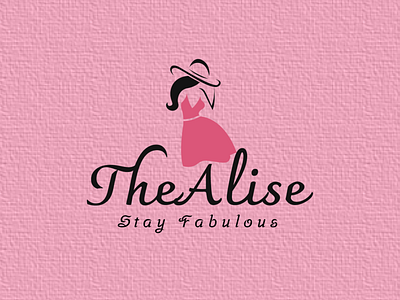 TheAlise Logo Design design flat illustration logo vector