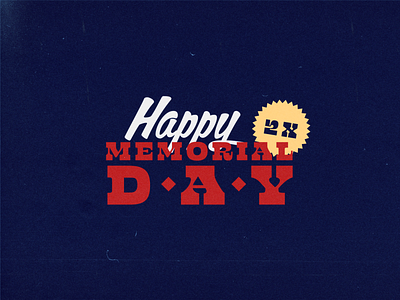 Memorial Day Special 2x color double points marketing memorial day memorialday supreme golf typeography