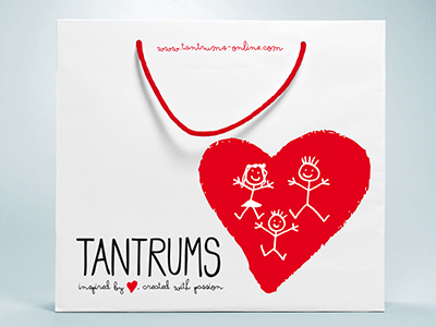 Tantrums Children's Boutique childrens clothes retailer logo