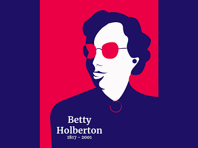 betty holberton design flatillustration illustration illustrator poster vector vectorart