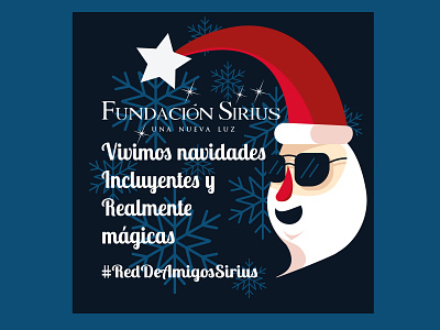 Novenas Fundación Sirius christmas illustration illustrator santaclaus vectorart