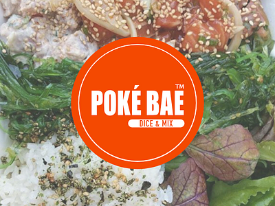 Design Test for Pokebar Interview brand design branding food design graphic design hawaiian healthy fast food japanese parody playful poke poke bar poke bowl trendy