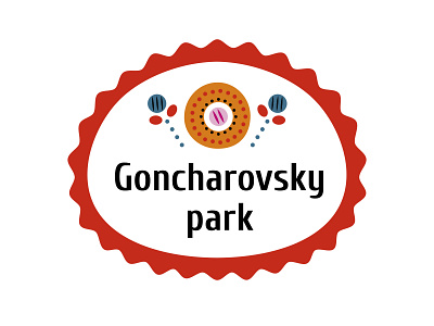 goncharovsky_park_logo branding design logo