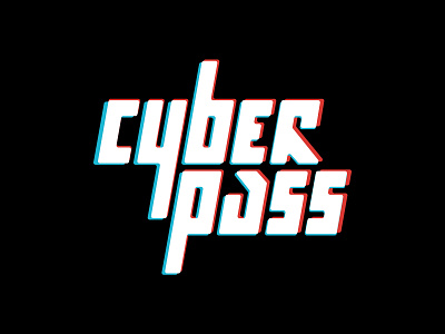 cyberpass_logo design logo typography