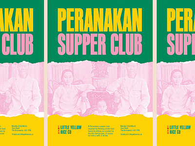 Peranakan Supper Club branding drink food independent logo design penang restaurant small business start up street food turtle and hare visual identity