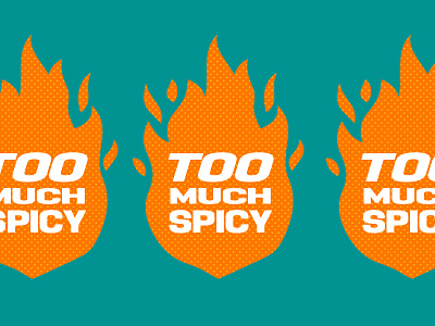 Too Much Spicy - Indian Street Food branding drink food independent indian logo design restaurant small business start up street food turtle and hare visual identity