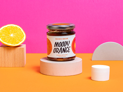 Mama Bear Marmalade Packaging branding food independent jam logo design marmalade midcentury packaging restaurant small business start up turtle and hare visual identity