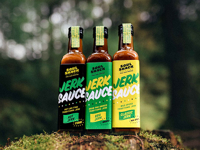 Jerk Sauce Packaging Deisgn