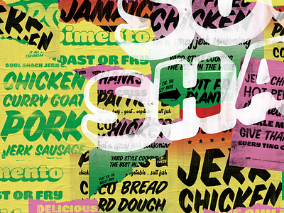 Soul Shack - Jamaican Street Food visual identity