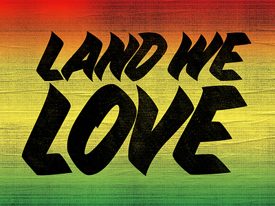 Land We Love - Soul Shack - Jamaican Street Food Branding branding carribbean dancehall jamaica jerk leeds logo restaurant start up street food turtle and hare typography visual identity