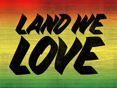 Land We Love - Soul Shack - Jamaican Street Food Branding