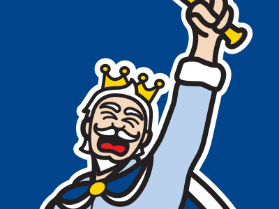 Defend The Crown baseball champions crown defend illustration illustrator kansas city king royals