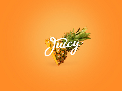 Juicy typography