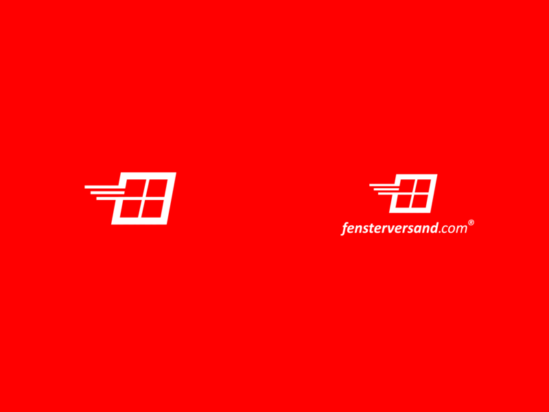 Logo Fensterversand branding corporate branding corporate identity design graphic design logo online-sales window