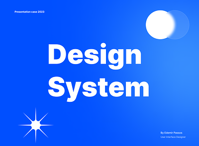 Design System Case design design system ui ux