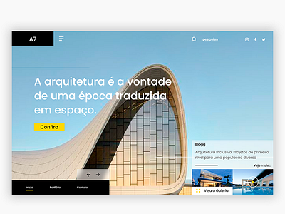 Arquitetura adobexd app design flat icon minimal type typography ui ux web website