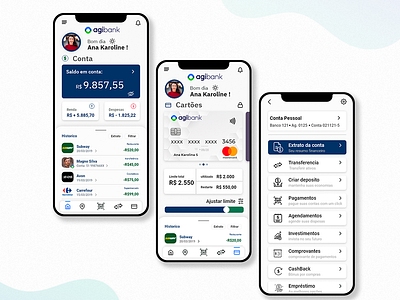 Agibank app redesign