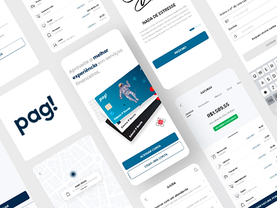 Pag - wallet app app banking app design minimal mobile ui user interface ux wallet wallet app