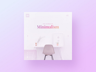 Minimalist Website Concept figma minimalism ui ux white wordpress