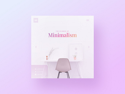 Minimalist Website Concept